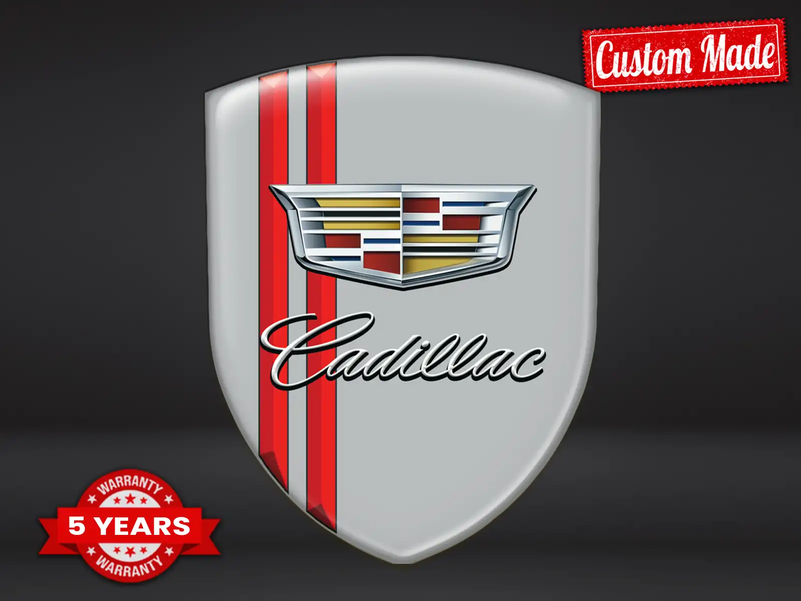Cadillac Auto Fensteraufkleber Robust Anpassbar Pro R
